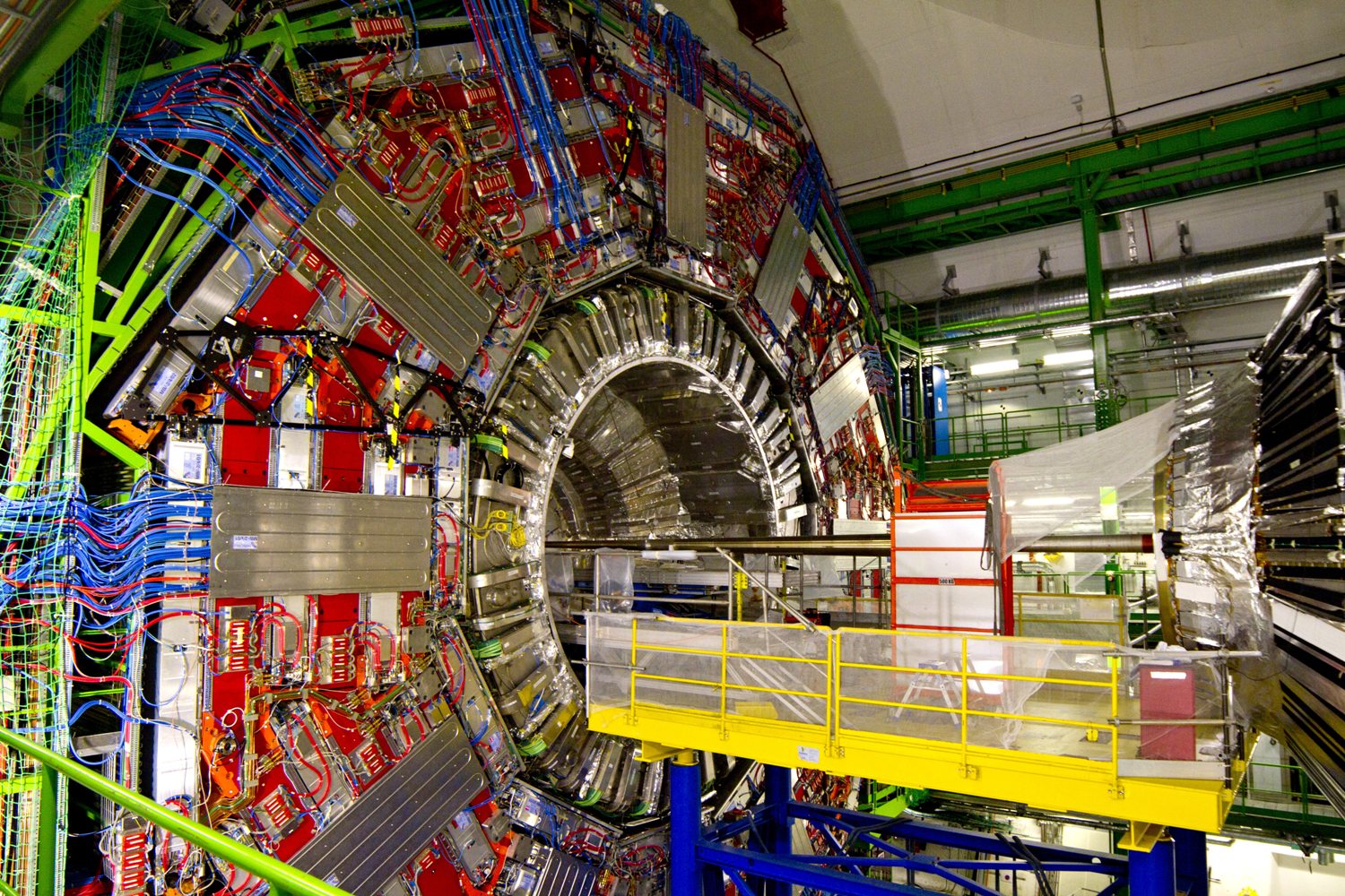 The Large Hadron Collider at CERN, Europe