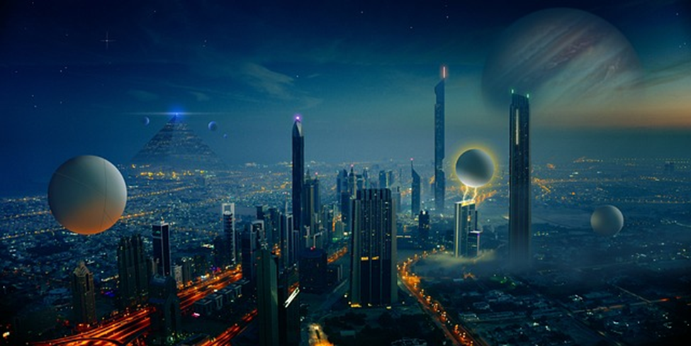 Concept of an extraterrestrial city